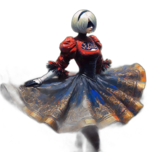 dress, robot, mask, umbrella transparent PNG cut-out
