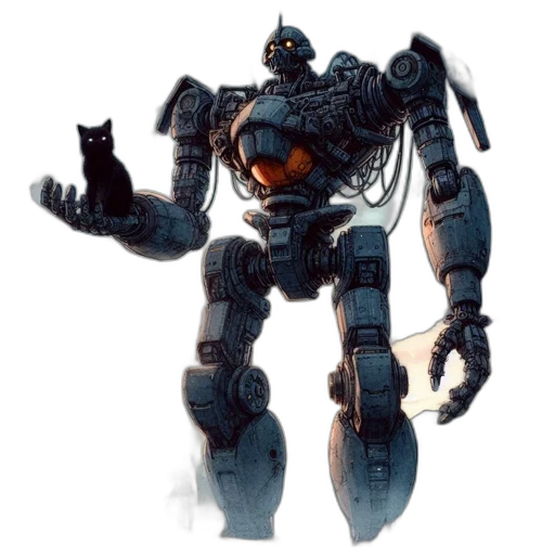 robot, weapon, animal, creature transparent PNG cut-out