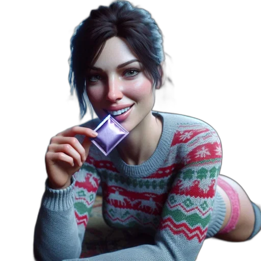 face, weapon, jacket, concept art transparent PNG cut-out