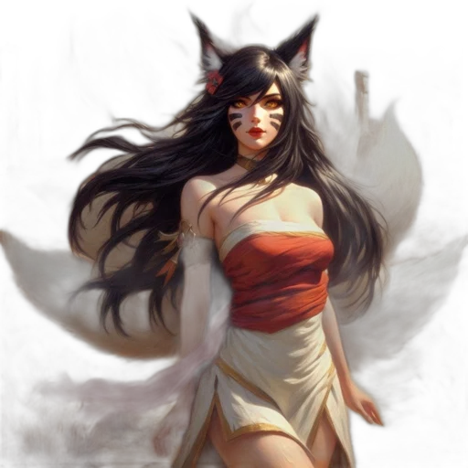 mask, dress, dragon, fantasy art transparent PNG cut-out