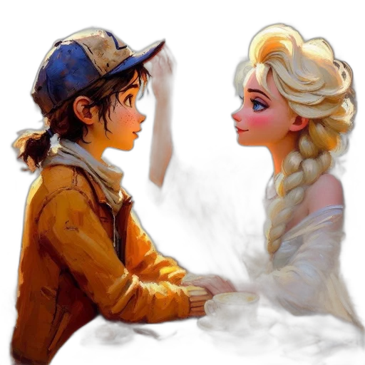 hat, fantasy art, oil painting, photorealistic transparent PNG cut-out
