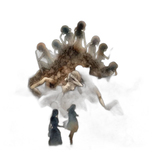 creature, hair, animal, crown transparent PNG cut-out
