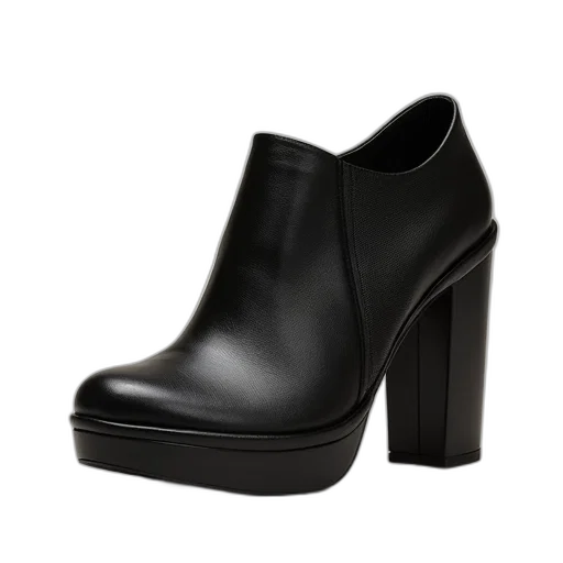 shoes, sophia, sandal, black transparent PNG cut-out