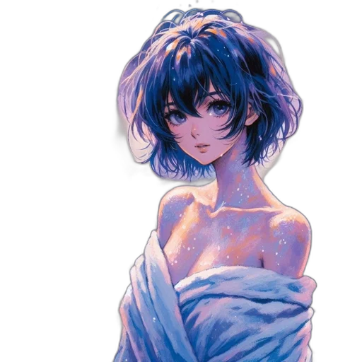dress, crown, face, creature transparent PNG cut-out