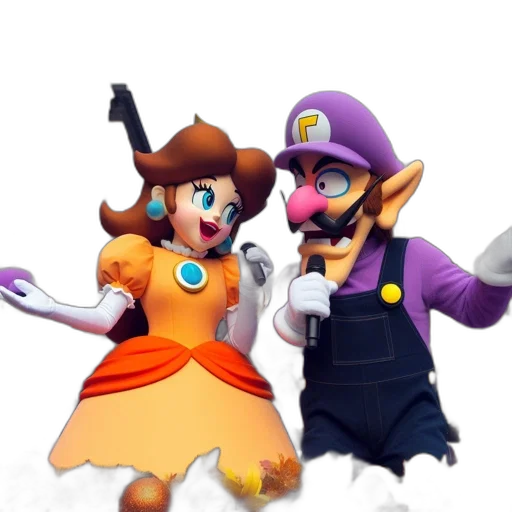 staff, weapon, dress, hat transparent PNG cut-out