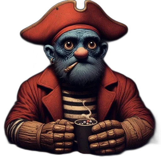 staff, mask, face, 3d render transparent PNG cut-out