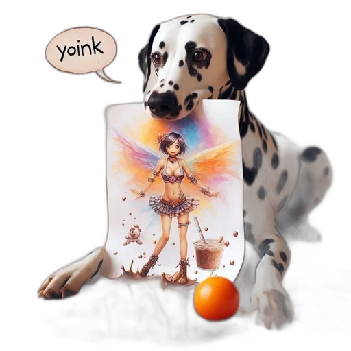 concept art, fantasy art, watercolor, photorealistic transparent PNG cut-out
