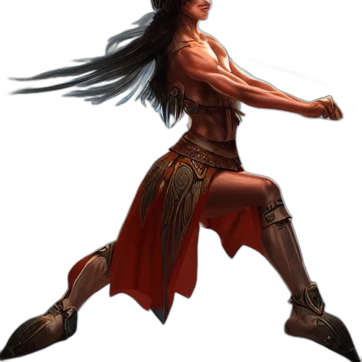 fantasy art, concept art, comic book art, pixel art transparent PNG cut-out