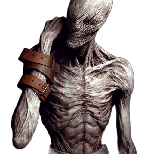 creature, staff, mask, robot transparent PNG cut-out