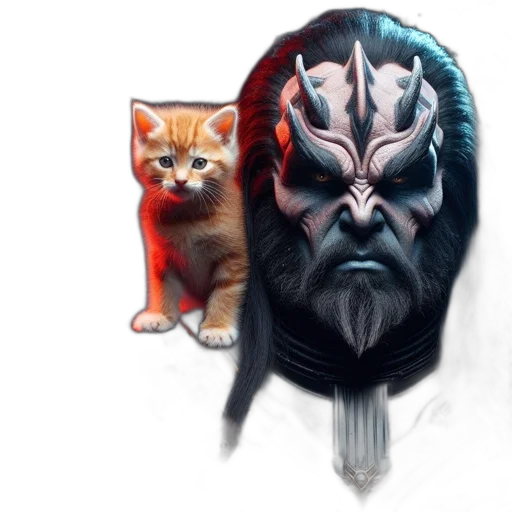 mask, concept art, fantasy art, comic book art transparent PNG cut-out