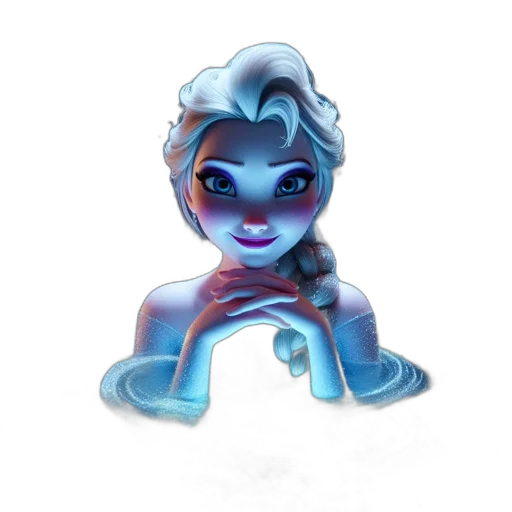 staff, creature, face, jewelry transparent PNG cut-out