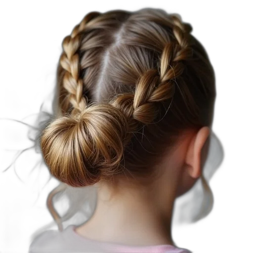hair, jewelry, crown, staff transparent PNG cut-out