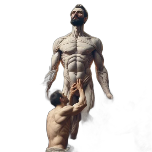 creature, concept art, oil painting, fantasy art transparent PNG cut-out