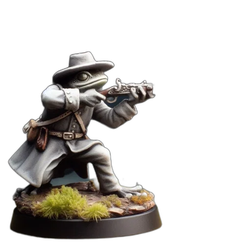 concept art, meticulous, miniature, figurine transparent PNG cut-out
