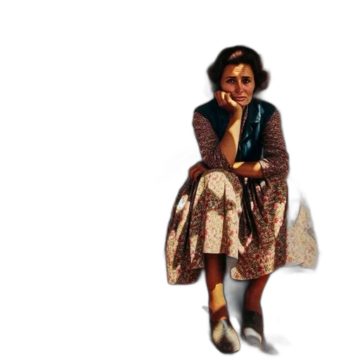 dress, jacket, face, pixel art transparent PNG cut-out