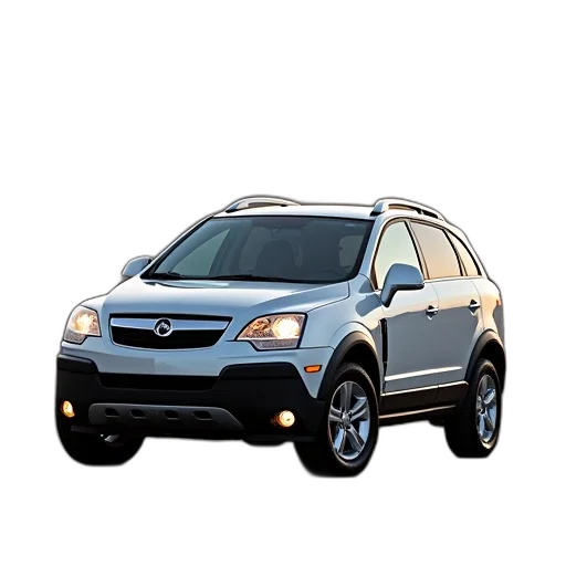 car, 3d render, photorealistic, 2009 transparent PNG cut-out