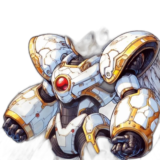 robot, weapon, mask, face transparent PNG cut-out