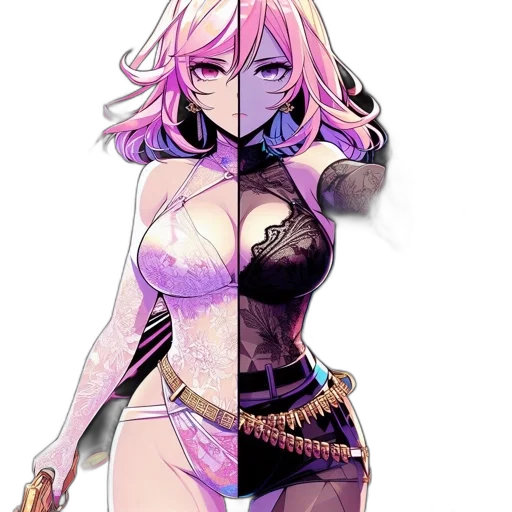 staff, dress, weapon, concept art transparent PNG cut-out