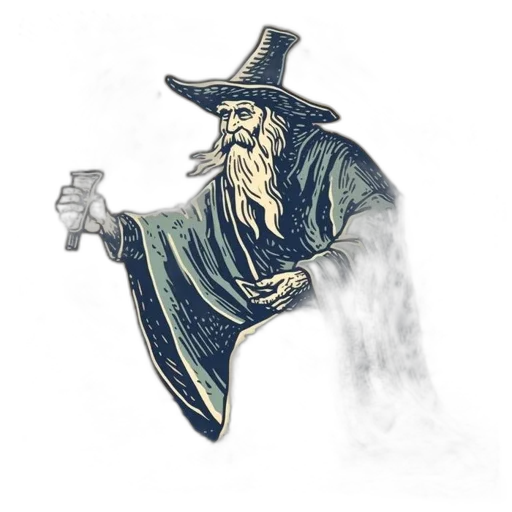 staff, mask, hat, dragon transparent PNG cut-out