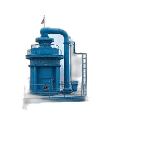 building, robot, 3d render, concept art transparent PNG cut-out