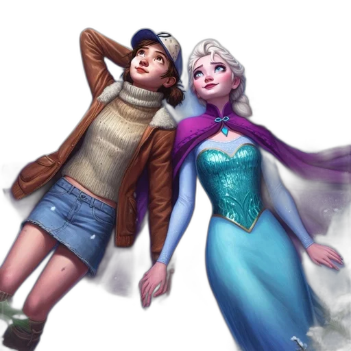 concept art, fantasy art, 3d render, watercolor transparent PNG cut-out