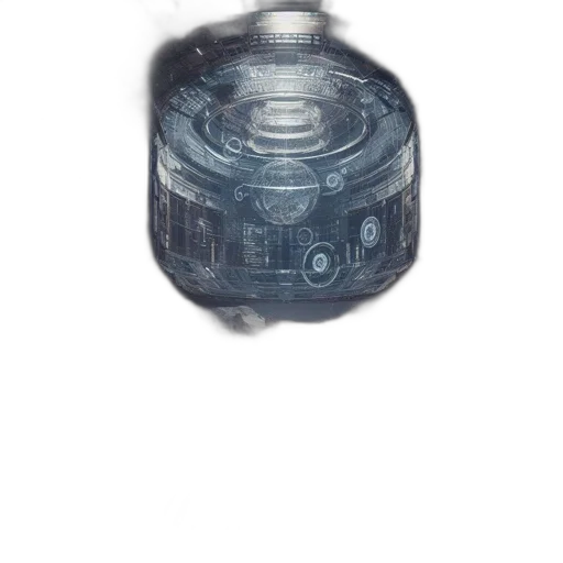 robot, bottle, mask, weapon transparent PNG cut-out