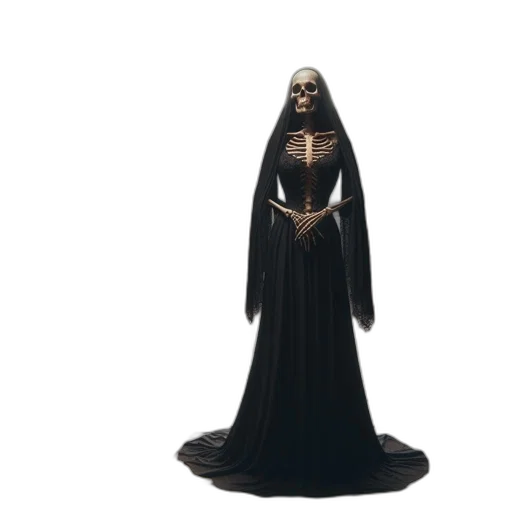 dress, staff, jewelry, concept art transparent PNG cut-out