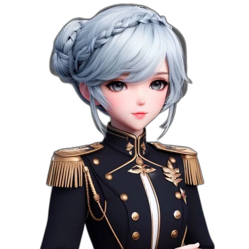 staff, crown, face, jacket transparent PNG cut-out