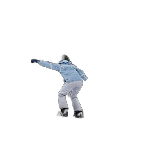 jacket, robot, creature, staff transparent PNG cut-out