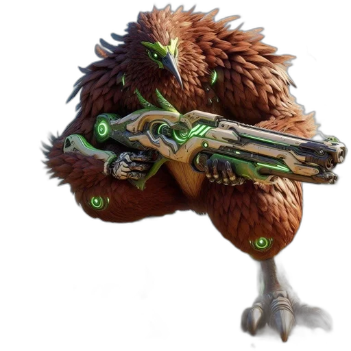 weapon, animal, creature, staff transparent PNG cut-out