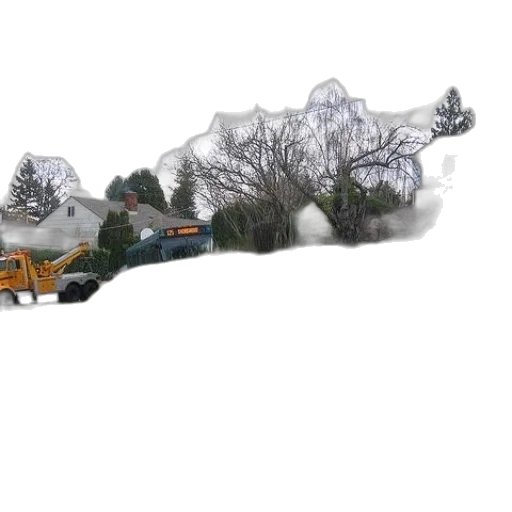 car, tree, concept art, photorealistic transparent PNG cut-out