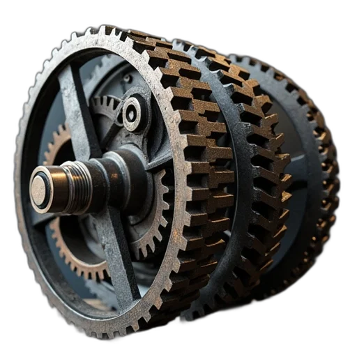 weapon, robot, 3d render, photorealistic transparent PNG cut-out