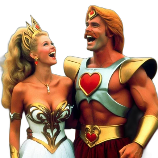 comic book art, fantasy art, concept art, two transparent PNG cut-out