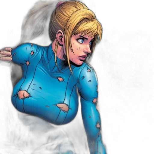 robot, jacket, comic book art, concept art transparent PNG cut-out
