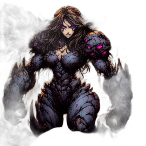 concept art, fantasy art, comic book art, pixel art transparent PNG cut-out