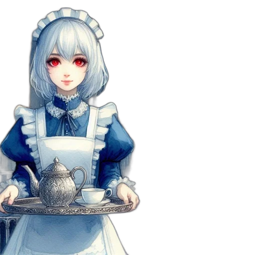 robot, food, dress, staff transparent PNG cut-out