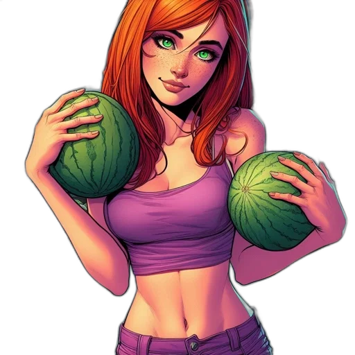 comic book art, concept art, pixel art, fantasy art transparent PNG cut-out