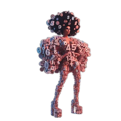 robot, creature, jacket, crown transparent PNG cut-out