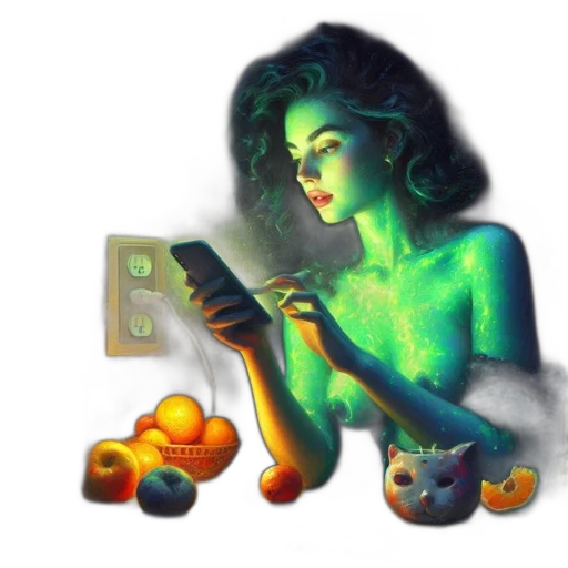 fantasy art, concept art, pixel art, comic book art transparent PNG cut-out