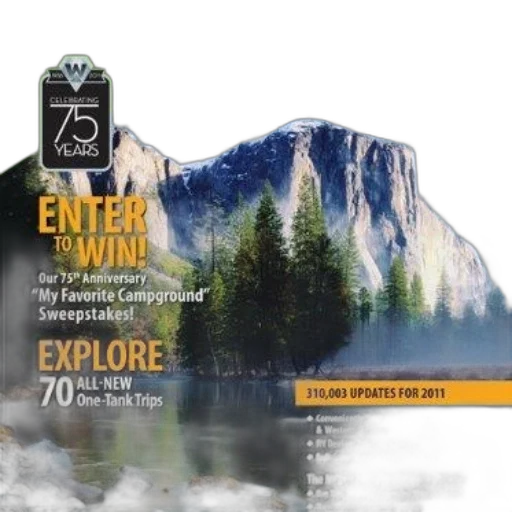 woodalls, everywhere, rvers, magazine transparent PNG cut-out