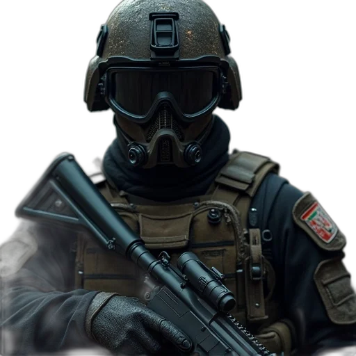 mask, face, staff, weapon transparent PNG cut-out