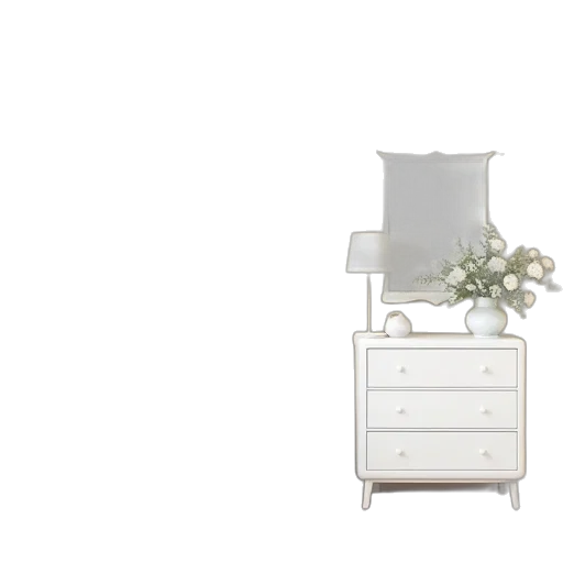furniture, 3d render, photorealistic, earth tones transparent PNG cut-out