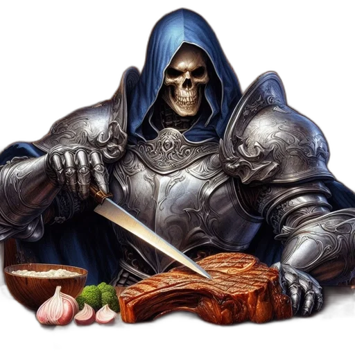 food, sword, weapon, mask transparent PNG cut-out