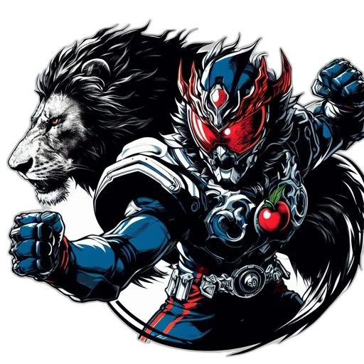 animal, comic book art, concept art, fantasy art transparent PNG cut-out