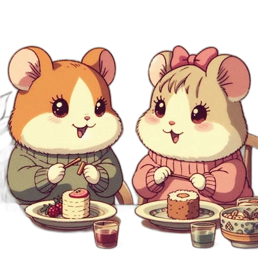 food, concept art, pixel art, anime transparent PNG cut-out