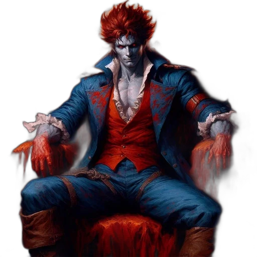 jacket, concept art, comic book art, fantasy art transparent PNG cut-out