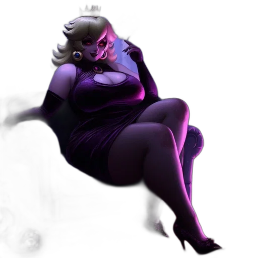 dress, creature, mask, staff transparent PNG cut-out
