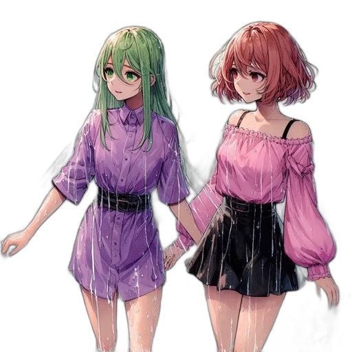 dress, jacket, concept art, pixel art transparent PNG cut-out