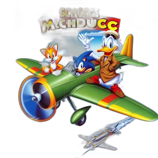 concept art, 3d render, game, scrooge transparent PNG cut-out