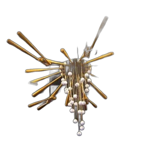 jewelry, umbrella, crown, staff transparent PNG cut-out